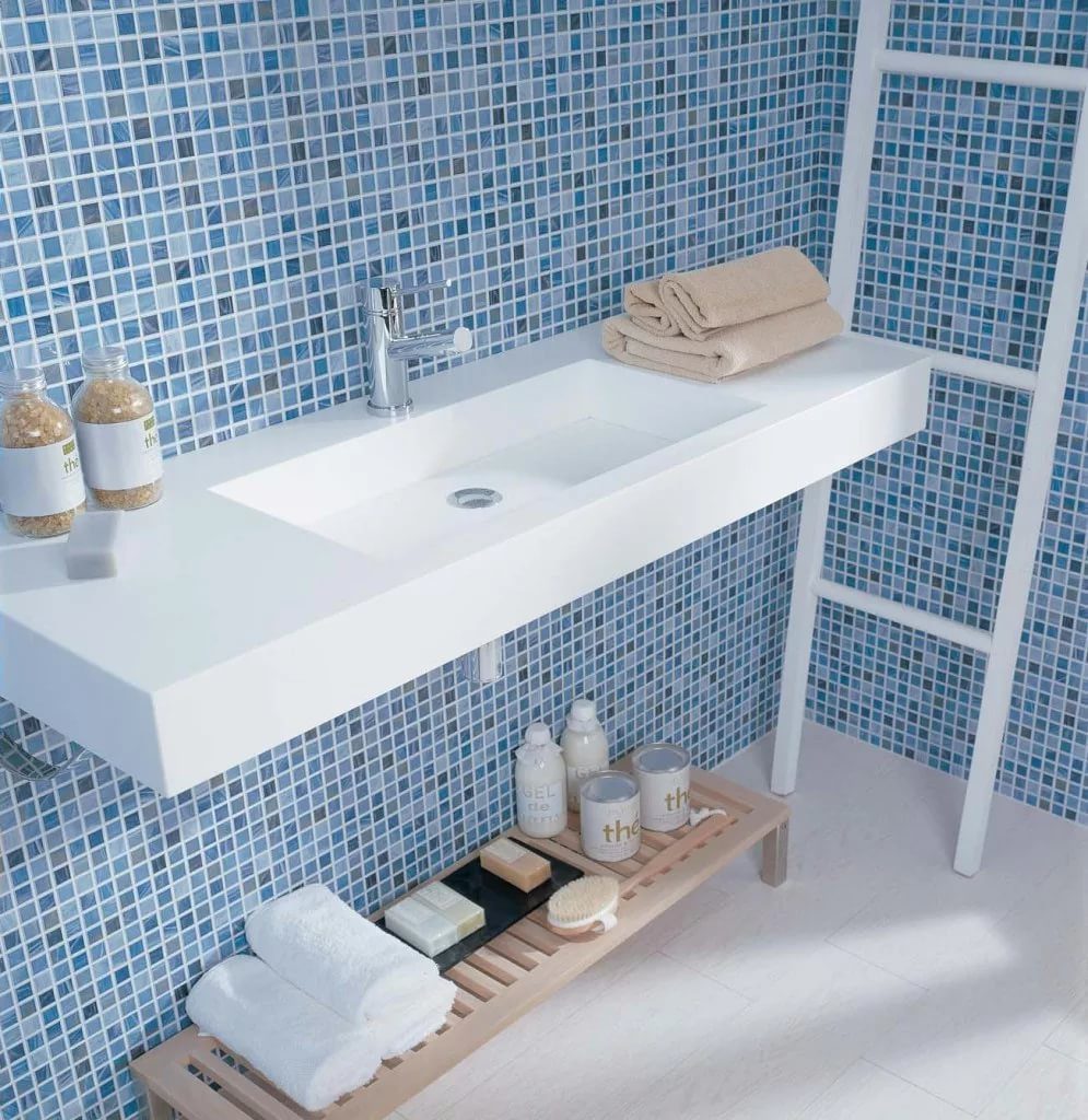Мозаичная плитка — практичность и стиль ванной комнаты